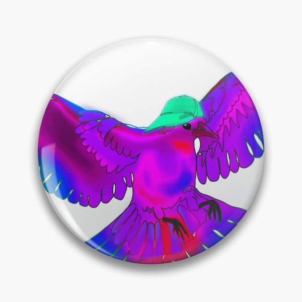 Item preview, Magpie Wearing a ball cap – animalzinhats designed and sold by Ashley’sAnimalz.