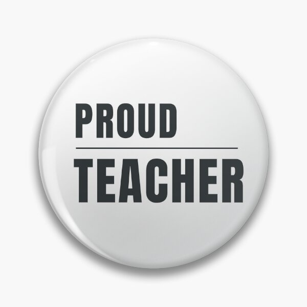 Item preview, Proud Teacher Typography Design designed and sold by HeartAndArtShop.