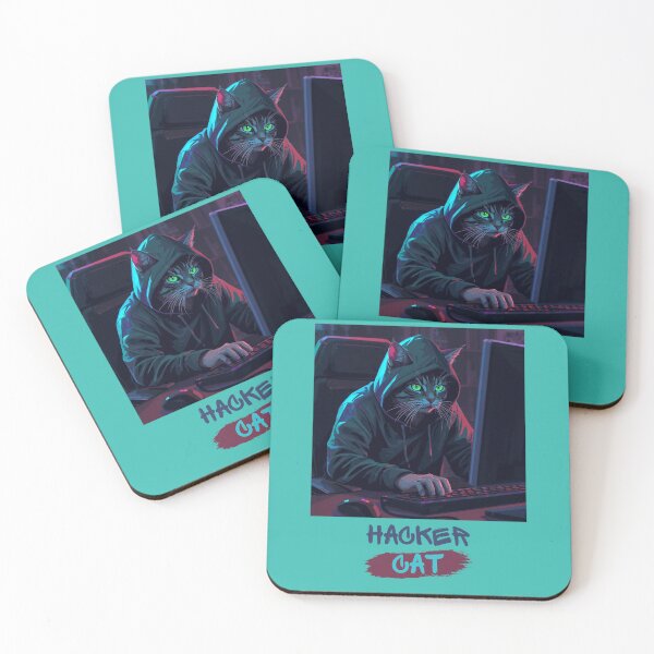 Item preview, Hacker Cat  designed and sold by tubiela.