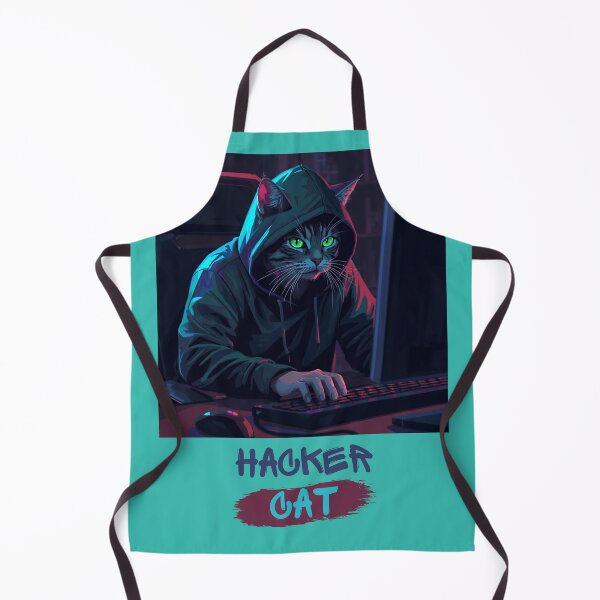 Item preview, Hacker Cat  designed and sold by tubiela.