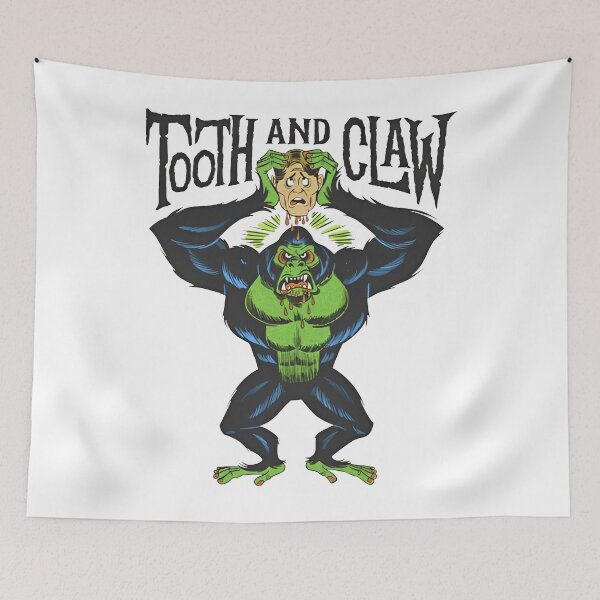 Item preview, tooth and claw merch designed and sold by clasdiff.