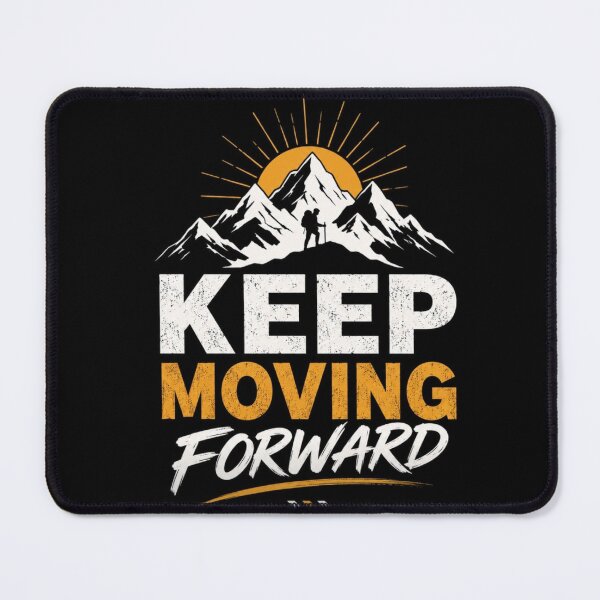Item preview, Keep Moving Forward Mountain Adventure Motivation Things| Hiking & Success Mindset Design designed and sold by JeyaMMstores.