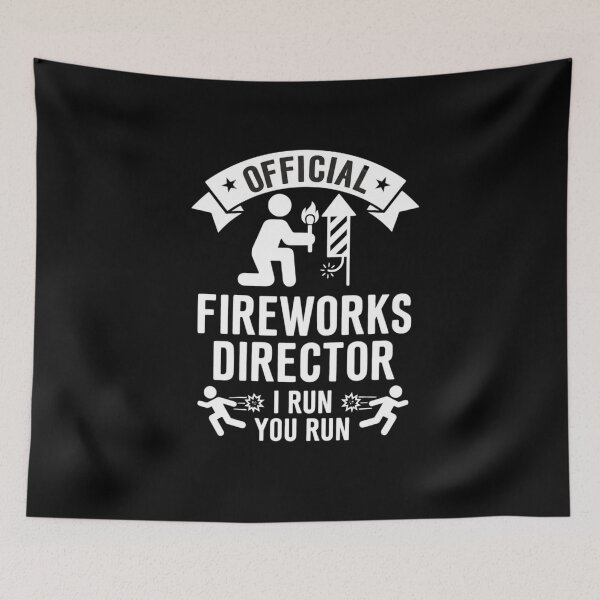 Item preview, Fireworks Director Funny I Run You Run 4th of July Independence Day Gift Ideas designed and sold by Thread&Fable.