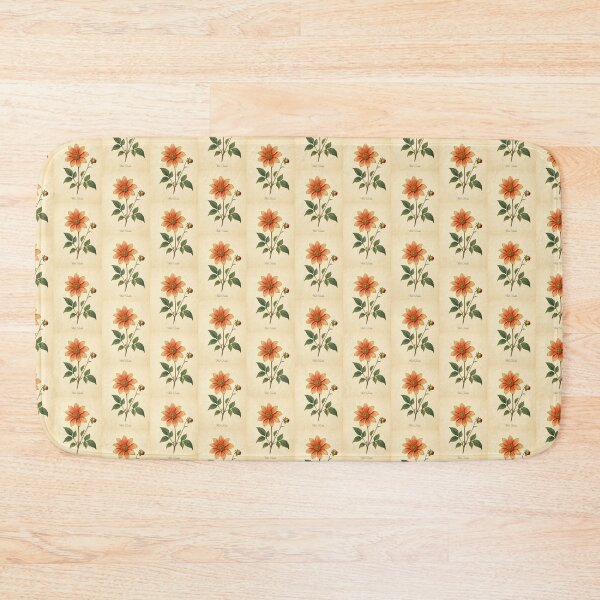 Item preview, Vintage Wild Dahlia Botanical Illustration designed and sold by NuvoraNest.