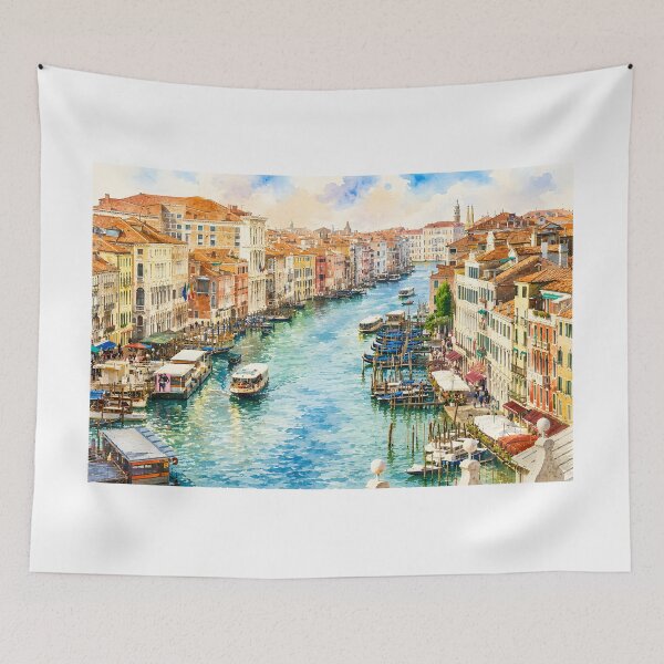 Item preview, Venice Grand Canal designed and sold by HOMETOWN86.
