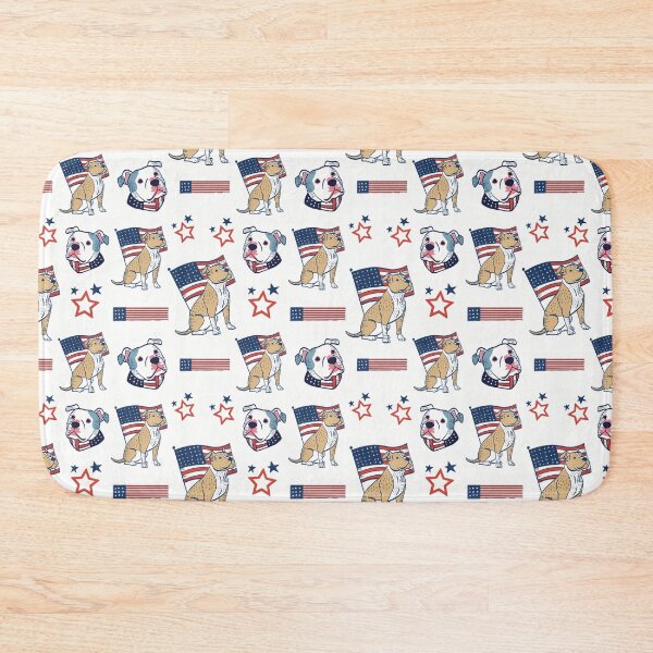 Item preview, American Pitbull with a Flag designed and sold by IvysCreativityHouse.