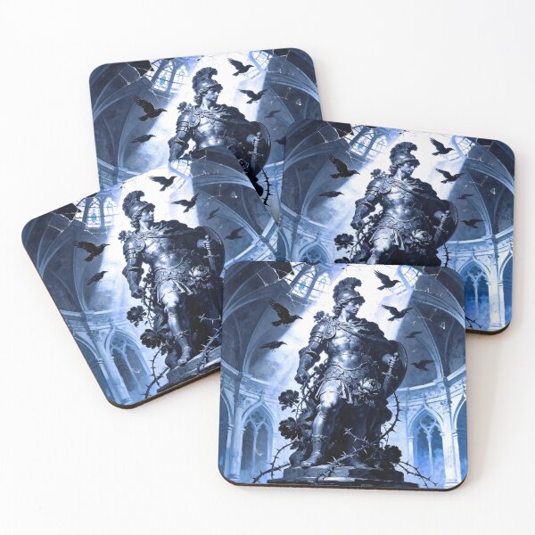 Item preview, Dark Gothic Art &amp; Fine Art Prints (1:1 Square Posters) designed and sold by Cyber-ART-Studio.
