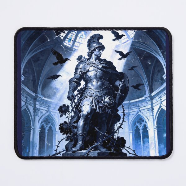 Item preview, Dark Gothic Art &amp; Fine Art Prints (1:1 Square Posters) designed and sold by Cyber-ART-Studio.
