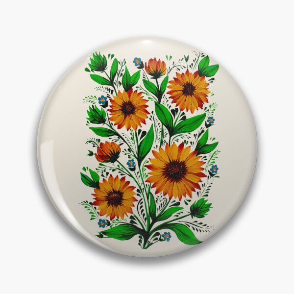 Item preview, Sunflowers on ivory designed and sold by Zenclover.