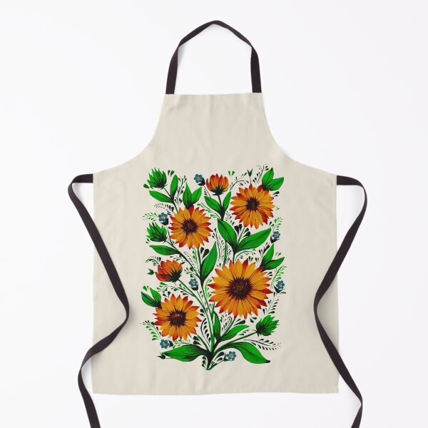 Item preview, Sunflowers on ivory designed and sold by Zenclover.