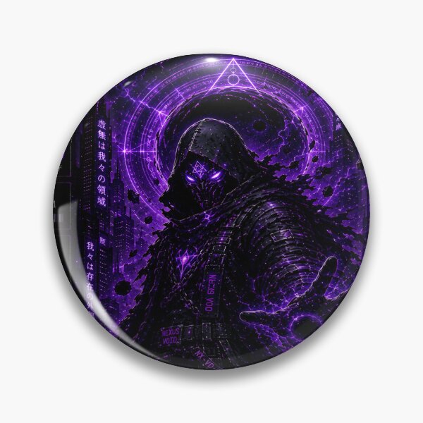 Item preview, Nexus Void (Series 9) - Cyberpunk Interstellar Void Phantom Warrior Art designed and sold by RiteshCenter .