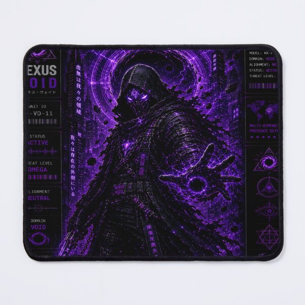 Item preview, Nexus Void (Series 9) - Cyberpunk Interstellar Void Phantom Warrior Art designed and sold by RiteshCenter.