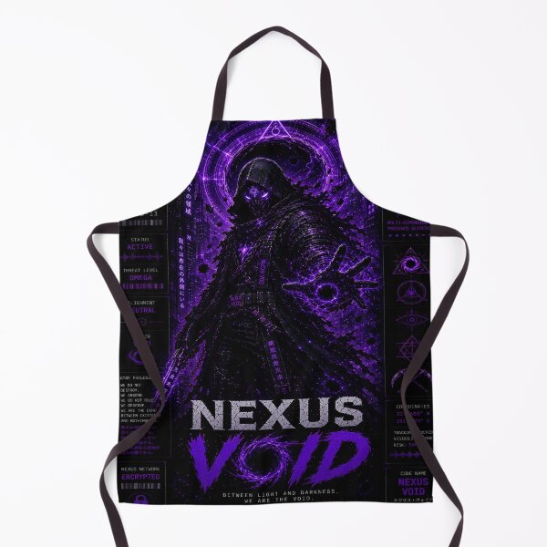 Item preview, Nexus Void (Series 9) - Cyberpunk Interstellar Void Phantom Warrior Art designed and sold by RiteshCenter .