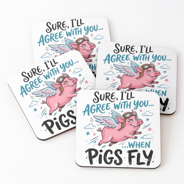 Item preview, Sarcastic Pig designed and sold by raw_lines.