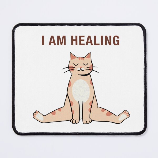 Item preview, Cat yoga designed and sold by Blissandlove.