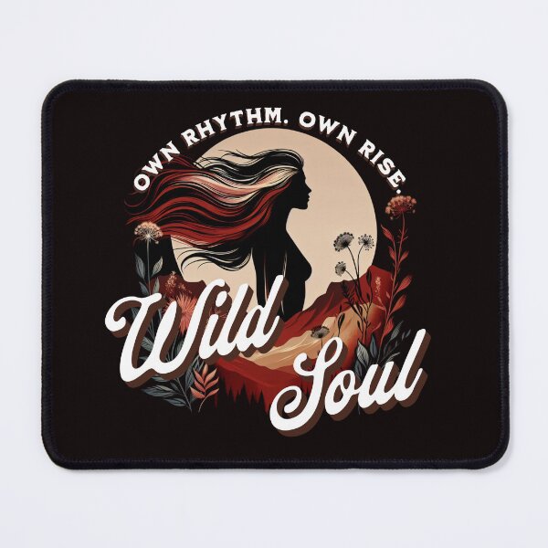 Item preview, Wild Soul | Boho Woman Silhouette Art | Free Spirit Feminine Design | Empowered Woman Illustration | Nature Goddess Aesthetic designed and sold by Fernhaven.