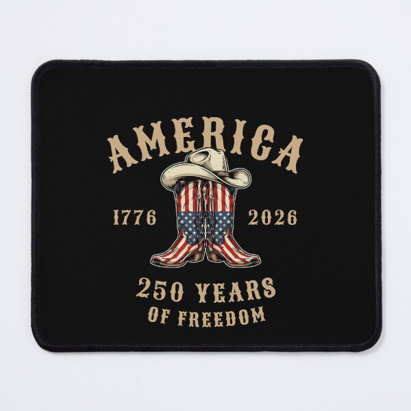 Item preview, Retro Cowboy Boots 250 Years America Gift designed and sold by TeeArtWorld.