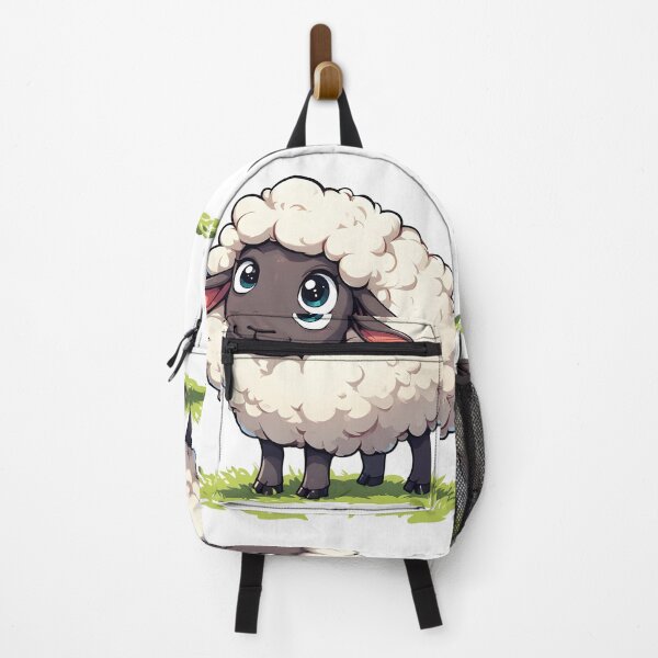 Item preview, Cute Fluffy Sheep – Adorable Farm Animal Cartoon Illustration designed and sold by Karolina’s Cozy Creations.