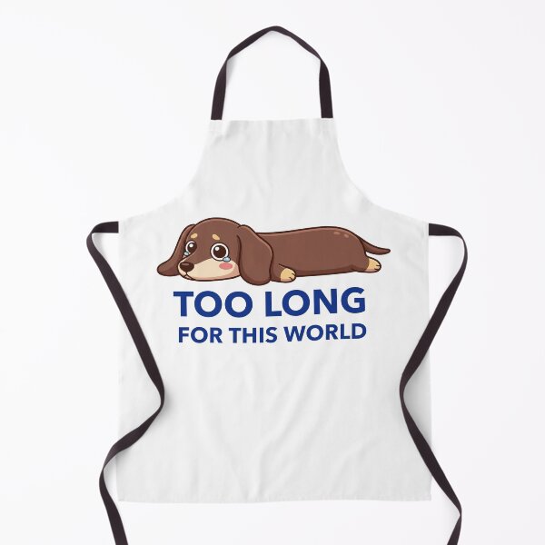 Item preview, Dachshund Too Long For This World designed and sold by GlitchedTees.