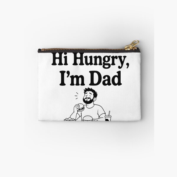 Item preview, Hi Hungry I'm Dad Funny Burger Father's Day Joke designed and sold by 5LiniaEmocji5.