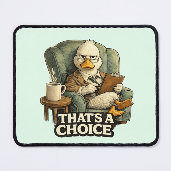 Item preview, Judgy Duck Therapist Funny Counselor Gift designed and sold by Gentlestate.