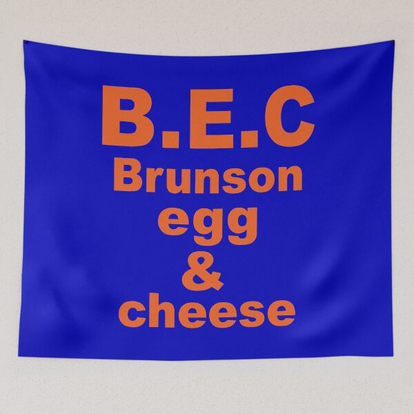 Item preview, BEC Brunson Egg And Cheese Knicks Finals Basketball Fan designed and sold by NuralsArt.
