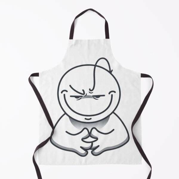 Item preview, Stickman with a cunning look and clasped hands (Emoticon/Meme style) designed and sold by SharpAura25.
