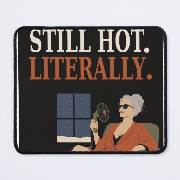 Item preview, Menopause Art, Hot Flash Heatwave Print designed and sold by Studio pod Burom.