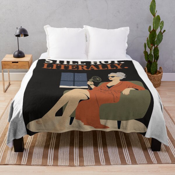 Item preview, Menopause Art, Hot Flash Heatwave Print designed and sold by Studio pod Burom.