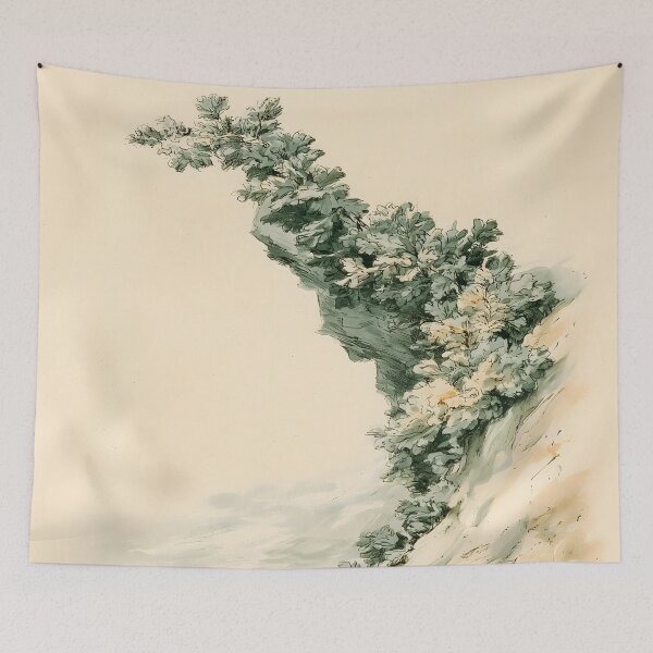 Item preview, Botanical cliff designed and sold by HortusPress.