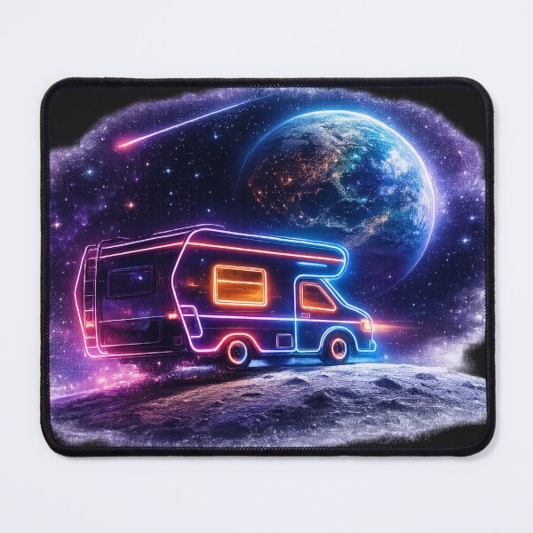 Item preview, Moonlight Motorhome Cosmic Camping Adventure Vanlife designed and sold by Tee-Shirt-Topia.