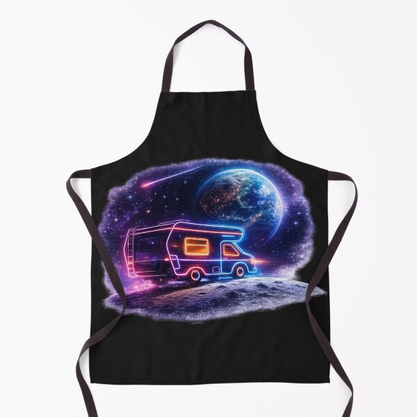 Item preview, Moonlight Motorhome Cosmic Camping Adventure Vanlife designed and sold by Tee-Shirt-Topia.