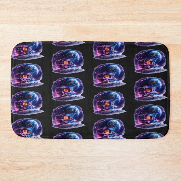 Item preview, Moonlight Motorhome  Cosmic Camping Adventure Vanlife designed and sold by Tee-Shirt-Topia.