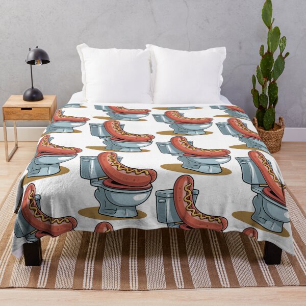 Item preview, Hot dog-shaped toilet designed and sold by daenarys123.