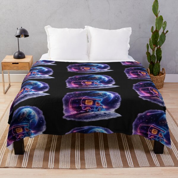 Item preview, Moonlight Motorhome  Cosmic Camping Adventure Vanlife designed and sold by Tee-Shirt-Topia.