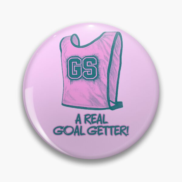 Item preview, GS Goal Shooter - Netball - A Real Goal Getter! designed and sold by Hello Bee Bee.