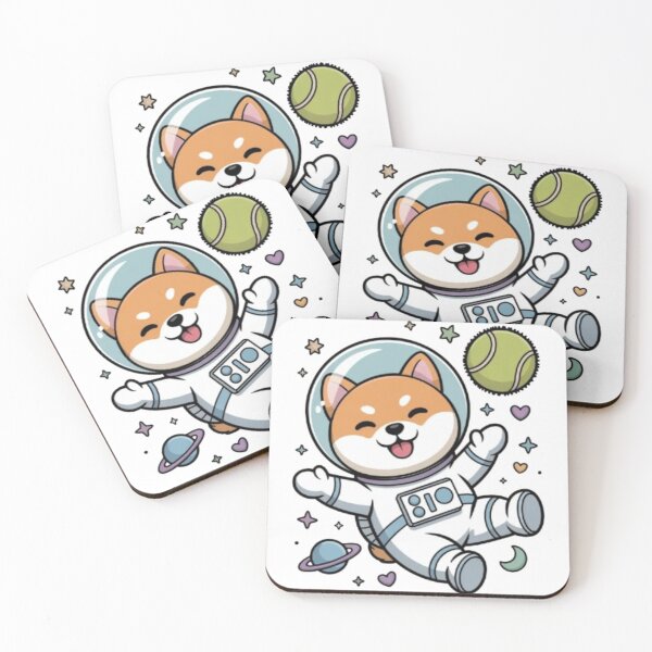 Item preview, Space Shiba Inu T-Shirt – Cute Kawaii Astronaut Dog Floating Galaxy Funny Doge Lover Gift Tee designed and sold by IconicDesignsXd.