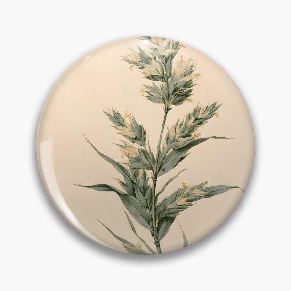 Item preview, Meadow Grass Botanical Watercolor designed and sold by HortusPress.