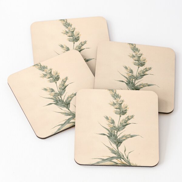 Item preview, Meadow Grass Botanical Watercolor designed and sold by HortusPress.