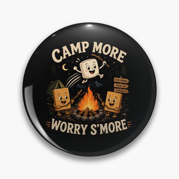 Item preview, Camp More Worry Smore designed and sold by zoes-ink.