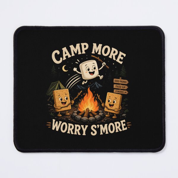 Item preview, Camp More Worry Smore designed and sold by zoes-ink.