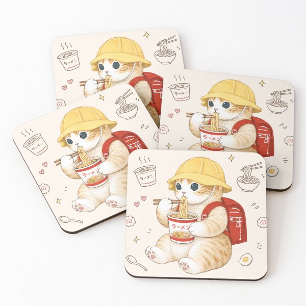 Item preview, The Noodle Inspector - Mofusand Cat designed and sold by Art Fly.