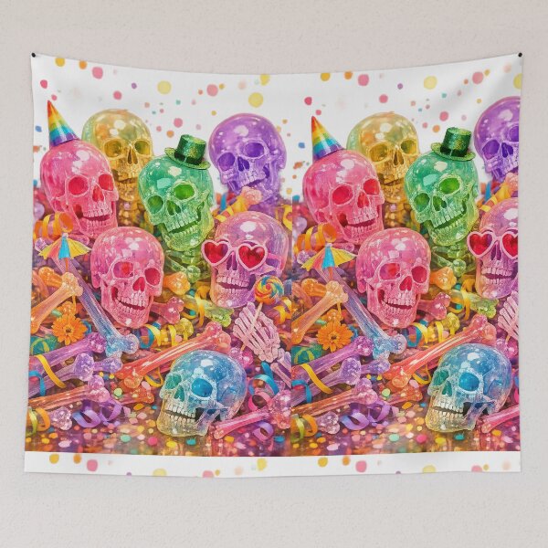 Item preview, Happy halloween nice skull art designed and sold by Hookesmode.