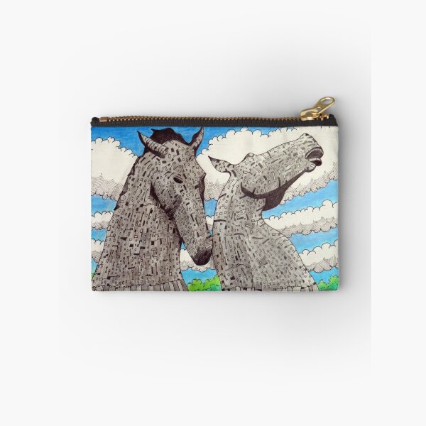 Item preview, 1108 - THE KELPIES OF FALKIRK - DAVE EDWARDS - MIXED MEDIA - 2026 designed and sold by BLYTHART.