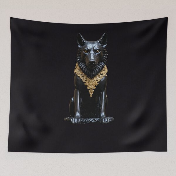 Item preview, Wolf King Gothic Throne Dark Sovereign Art designed and sold by GeoWhimsy Studio.