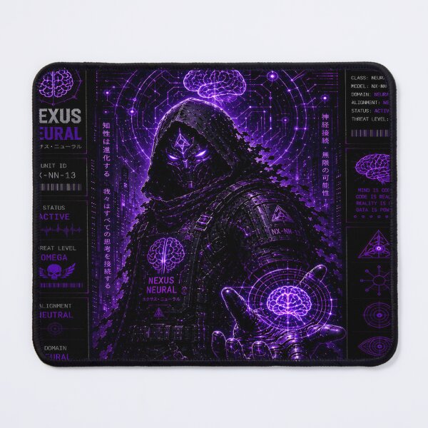 Item preview, Nexus Neural (Series 9) - Cyberpunk Interstellar Techwear Cyborg Art designed and sold by RiteshCenter.