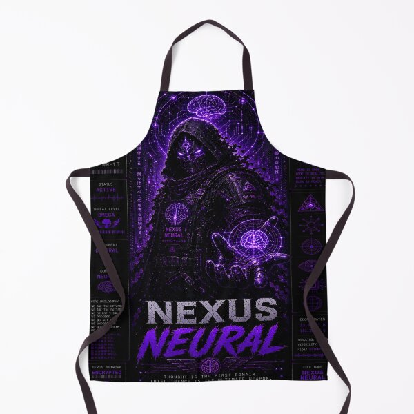 Item preview, Nexus Neural (Series 9) - Cyberpunk Interstellar Techwear Cyborg Art designed and sold by RiteshCenter.