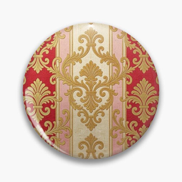 Item preview, Oat, Pink & Red Striped Gold Baroque designed and sold by DesignsByPrnces.