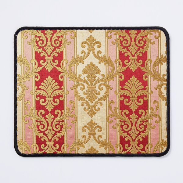 Item preview, Oat, Pink & Red Striped Gold Baroque designed and sold by DesignsByPrnces.