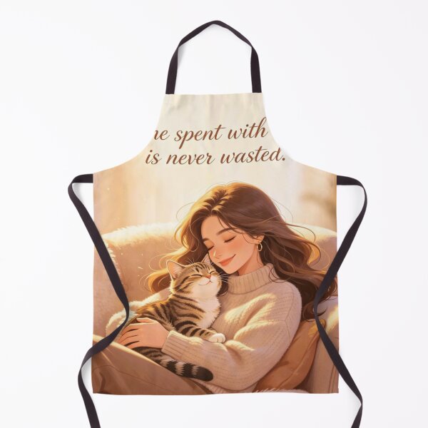 Item preview, Time Spent With Cats Is Never Wasted designed and sold by Danynhasillva.